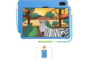 HONOR Pad X8b Kids Edition WiFi Tablet, 11-Inch 90Hz FHD Eye Comfort Display, 10100mAh Battery, 4GB RAM + 128GB (Expandable 2TB), SGS 5-Star Drop Resistance, Includes Kids Case Stand & Scribble Pen