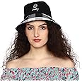 ambitieux Black and Checkered Bucket Hat - Perfect Accessory for Any Outfit
