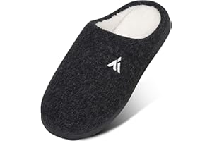 Mishansha Pantofole in Memory Foam per Uomo Donna Antiscivolo Ciabatte Invernali