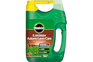 Miracle-Gro EverGreen Autumn Lawn Care Spreader, Lawn Food & Moss Control 3.5 kg, 100 m2