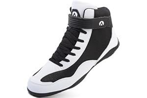 Mufanton Wrestling Shoes for Men Boxing Shoes for Fighting Non-Slip Robust Training Powerlifting Bodybuilding Boots Weightlifting