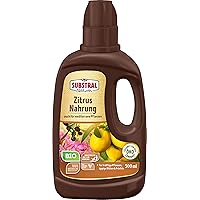 Substral Naturen Bio Zitrus und Mediterrane Pflanzen Nahrung, Organisch-mineralischer Flüssigdünger aus natürlichen…