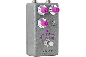 Fender Hammertone Guitar Effect Pedal, 60s-Style Silicon Fuzz with Octave-Fuzz Switch, True-Bypass, Durable Aluminum Design