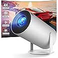 [Official Netflix Certified & Electric Focus] Mini Projector – WiFi & Bluetooth, XYRO 1080P Supported, Portable Projector wit