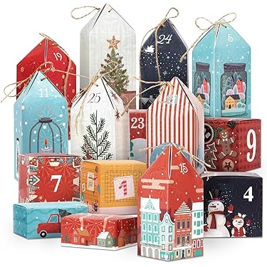 Adventskalender 2025- 24 daagse Kerst Aftelkalender met Visgerei Adventskalender 2025- 24 daagse Kerst Aftelkalender met Visgerei