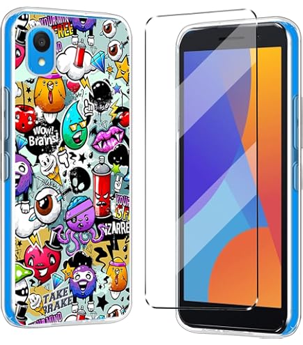 Coque SDTEK Pour Alcatel 1B (2020) - Support Magnétique, Noir, Neuf