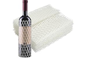 Heveer Fundas Protectoras de Vino Protectores de Malla para Votellas de Vino Blanco para Botellas de Vino Champán Licores 30 Piezas