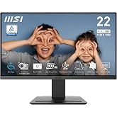 MSI 21.45 PRO MP223 E2, Kurumsal Monit&ouml;r, FHD, 16:9 Flat, VA, 100HZ, 1ms, Adaptive-Sync