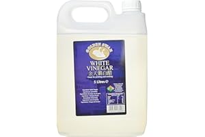 Golden Swan White Vinegar, 5 l (Pack of 4)