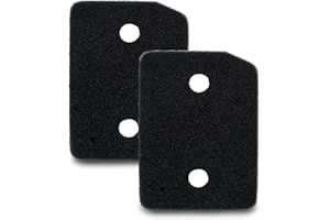 BREMERLUFT 2 x Filter passend für Miele 9164761 Trockner Wärmepumpentrockner | Fein-Grob 207 x 157 x 30mm | Schwammfilter Filtermatte Kondenstrockner | Fusselfilter Schaumstoff Schaumfilter Sponge