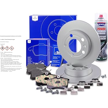 BREMSSCHEIBEN VOLL 264 + BREMSBELÄGE HINTEN FÜR FIAT TIPO 356