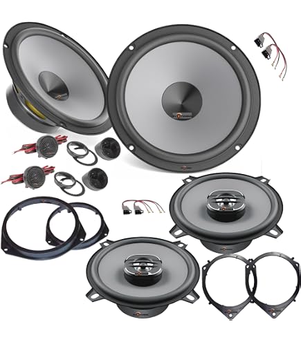 Kit Pioneer TS-G170C + TS-G1020F Per Fiat Punto 2005 – 6 Altoparlanti Custom Fit Per Anteriore E Posteriore