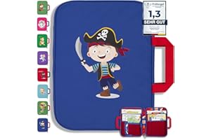 GRINSEZWERGE Étui pour Livres TipToi et Stylo TipToi et Accessoires | Convient également pour Les tablettes et Edurino | Kit de démarrage Tip TOI