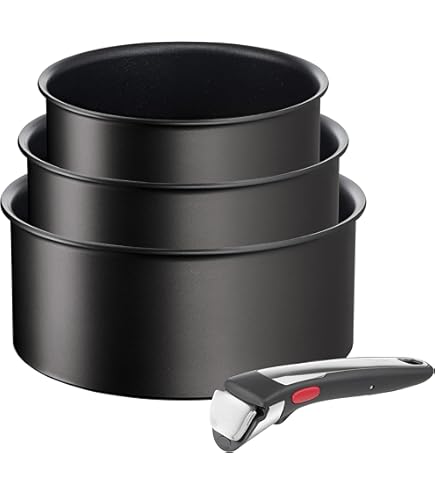 Tefal Ingenio XL Force készlet, serpenyő 16X18X20 cm, kivehető fogantyú