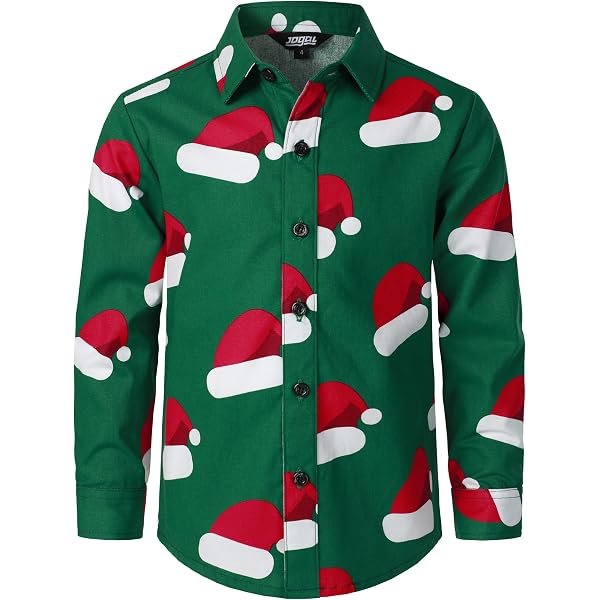 Suitmeister™ Hemd Weihnachten Weihnachtsmotiv Grün , Günstige Faschings