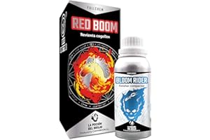 CANNABOOM LA POCIÓN DEL BRUJO RED BOOM - REVIENTA COGOLLOS (Cannaboom) - El único y original revienta cogollos, engordador de cogollos concentrado, aumenta peso y sabor, mejora tu cosecha (600ml + 300ml Bloom Rider GRATIS)
