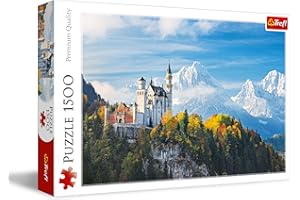 Trefl Alpy Bawarskie Puzzle 1500 Elementów o Wysokiej Jakości Nadruku dla Dorosłych i Dzieci od 12 lat