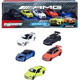 Majorette Mercedes-AMG 5 Adet Hediye Paketi Metal Die-Cast Araba Seti, 5 Resmi Lisanslı Model Koleksiyonu, 8502105000S06, 3 y