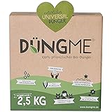 DÜNGME Bio Universaldünger mit Langzeitwirkung, 100% pflanzlich & Bio, Pflanzendünger, für kräftiges Pflanzenwachstum, unbede