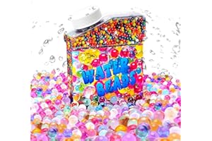 GOKINDOR Wasserperlen - 55000 Stücke Wasserperlen für Pflanzen Ungiftig Wiederverwendbare Water Beads Ungiftig Water WasserkugelnKügelchen Für Pflanzen, Vase Füllstoff und Deko Water Beads für Dekoration