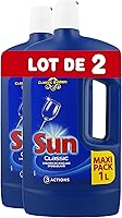 Sun Liquide de Rinçage Lave-Vaisselle Standard (Lot de 2x1l)