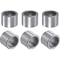 2 Stück Buchsenlager Stahlhülse - 10x16x16mm Für Mechanik & Industrie