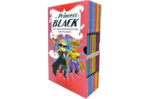 The Princess in Black 6 Monster-Battling Adventures Books Collection Box Set by Shannon & Dean Hale (Science Fair Scare, Mysterious Playdate, Perfect Princess Party & MORE!)
