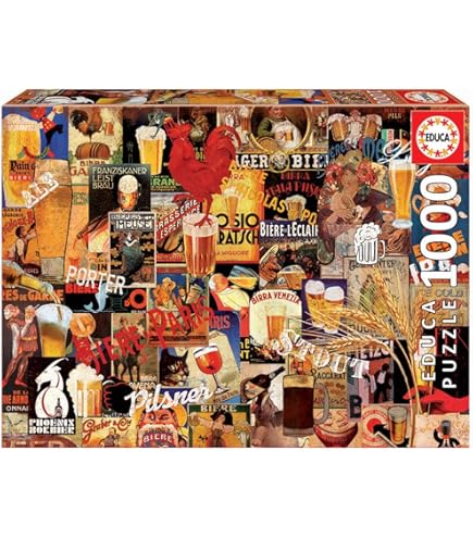 Crafty - 1,000 Piece Beer Jigsaw Puzzle – Happily Puzzles - View #12
