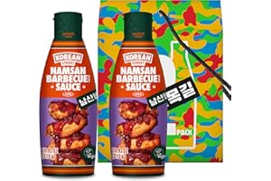 [Korean Street] Namsan BBQ Sauce Special Duo (310g *2) - Sauce asiatique multifonctionnelle (Sweet & Umami), Ça va bien avec le steak et les hamburgers - Coréens, végétariens, non GMO
