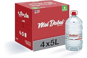 Mai Dubai Bottled Water, 4 X 5 Litre