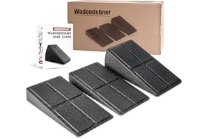 ‎NOONCRAZY Wadendehner 3er Set, Mobilisationskeil geeignet für Wadenstrecker, Beinstrecker, Plantarstretching, Plantarfasziitis und Achillessehnenentzündung Lösungen