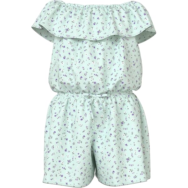 Combinaison Fille NAME IT Nkfroka LS - Manches Bouffantes Élégantes