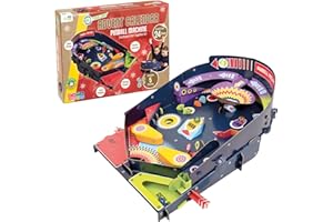 Build Your Own Pinball Machine Advent Calendar Arcade Retro Classic Toy - Cardboard Craft Kit - Ages 8+