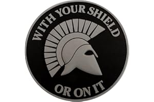 LEGEEON ACU Gray Spartan Helmet with Your Shield OR ON IT PVC 3D Rubber Hook Patch