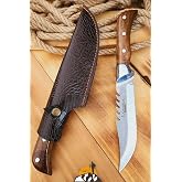 Walnut Handle Outdoor Camping Knife Pocket Knife Picnic Knife Pocket Knife Kitchen Chef Knife Sheathed Kmp-01