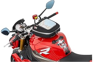 ‎QBAG QBag Tankrucksack Motorrad Quick Lock Tanktasche QBag Quick-Lock Tankrucksack 12 (ohne Oberring), 5,5-7 Liter Stauraum, Regenhaube, wasserfest, passend für Fast Jede Tankform und jedes Tankmaterial