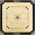 KOXTONS - Carrom Board Full Size Cut Pocket with 2" Border (Super) with STRICKER & Accessories