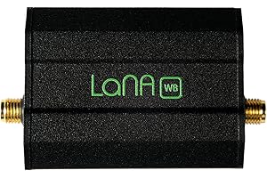 Nooelec Lana WB – moduł wzmacniacza o bardzo niskim poziomie hałasu (LNA) do radia RF i oprogramowania (SDR) z obudową i akcesoriami. Szerokopasmowa częstotliwość 300 MHz-8000 MHz z opcjami zasilania