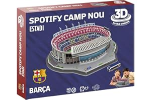 BANDAI Eleven Force EF16423 Figura Estadio Spotify Camp NOU (FC Barcelona), Coleccionables para Exhibición, Idea de Regalo, Juguetes para Niños y Adultos, Fans de Fútbol