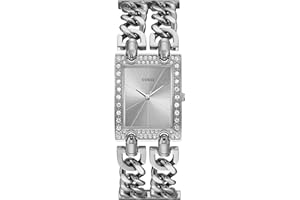 Guess Montre Femme Analogique Lola avec Bracelet en Acier Inoxydable