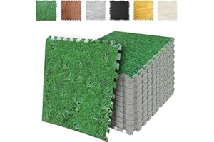 SG Traders Eva Foam Mats Interlocking Gym Flooring Puzzle Exercise Mats Non-Slip Rubber Cushion Floor Tiles Interlocking Eva Mat Gym Workout Tiles (60x60cm) 24" x 24"