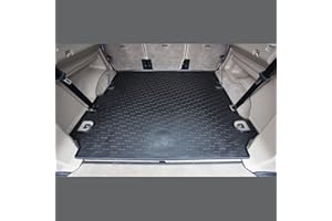 Travall Liner Tappetini per Bagagliaio Compatibili con Land Rover Discovery 3 e 4 (2004-2016) TBM1032 - Vasca Baule in Gomma Originale