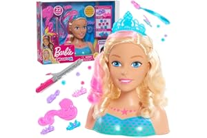 Barbie JP Dreamtopia Mermaid Styling Head, 22 Pieces