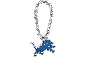 FANFAVE NFL Detroit Lions Detroit Lions NFL 3D Fanchain Magnet, Blau, One Size