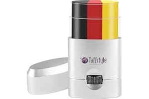 Taffstyle Schminkstift Set Deutschland Fan Schminke Deutsche Flagge Fanartikel