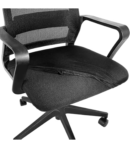 Housse Siège Bureau Lavable Housse De Chaise Gaming 4 Pièces - Lavable, Élastique, Pour Bureau Ou Gaming Chair Protection Chaise Contre Taches