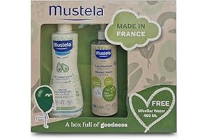 2-in-1 Gel and Shampoo Bébé Mustela (200 ml)