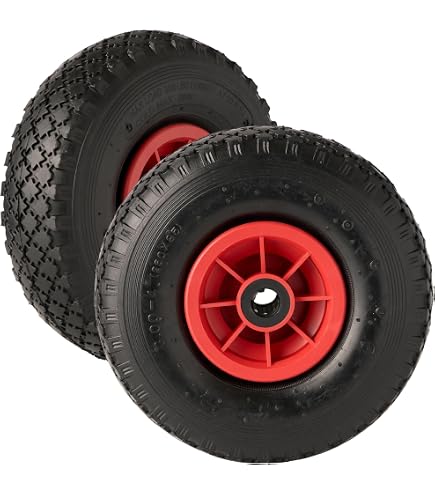 Pneu Plein Caoutchouc 10" 4.10/3.50-4 Pour Trolley Scooter Électrique - 260x85 3.00-4