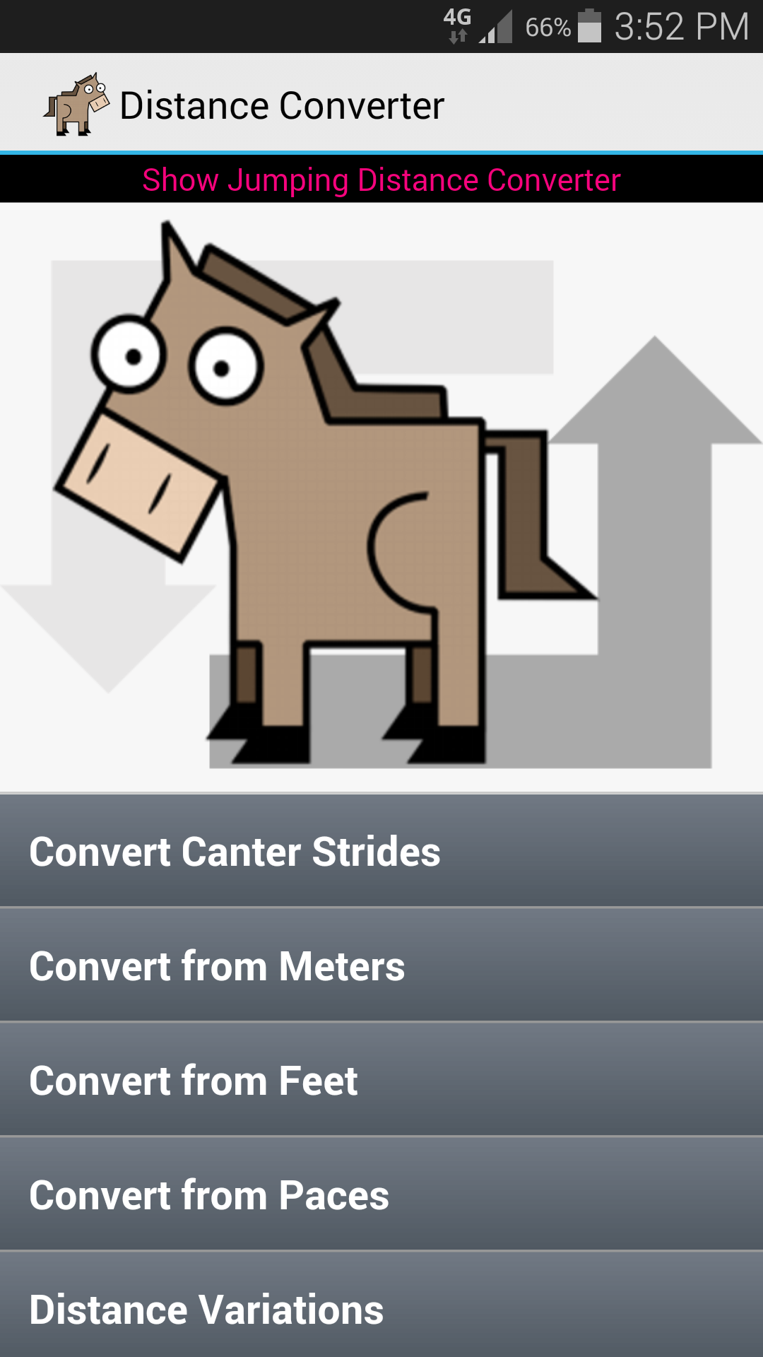 Show Jumping Distance Converter Amazon.co.uk Appstore for Android