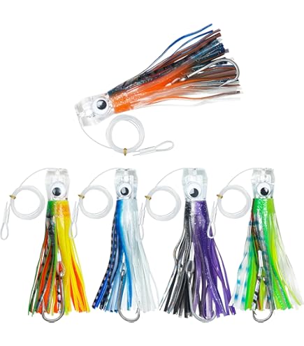 LEURRE DE PÊCHE à La Traîne Tout Usage Feather Rig Pour